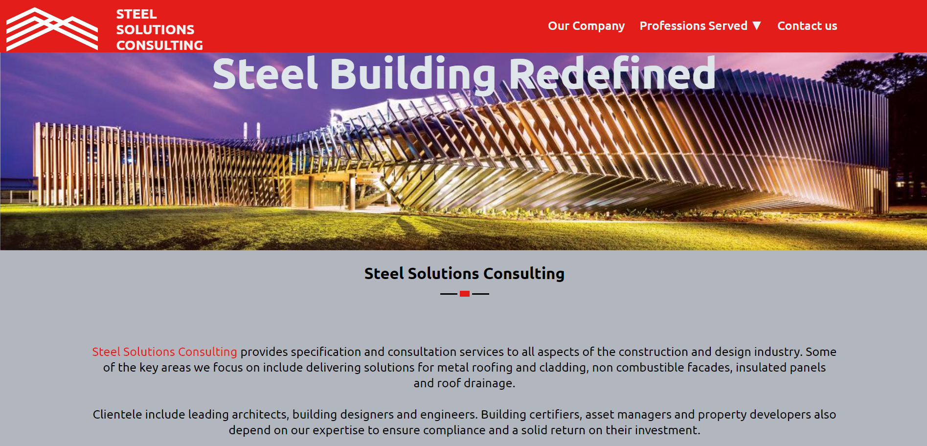 Steel Solutions Consulting
